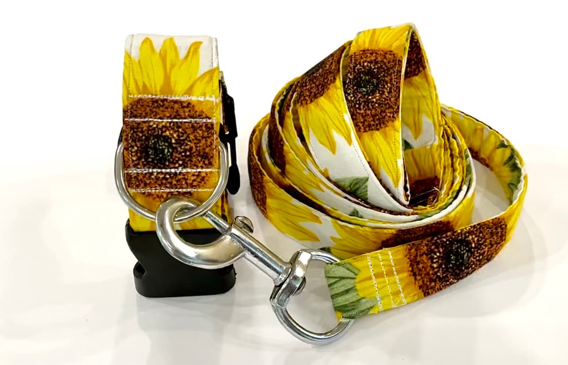 Sunflowers 🌻 collar leash set 