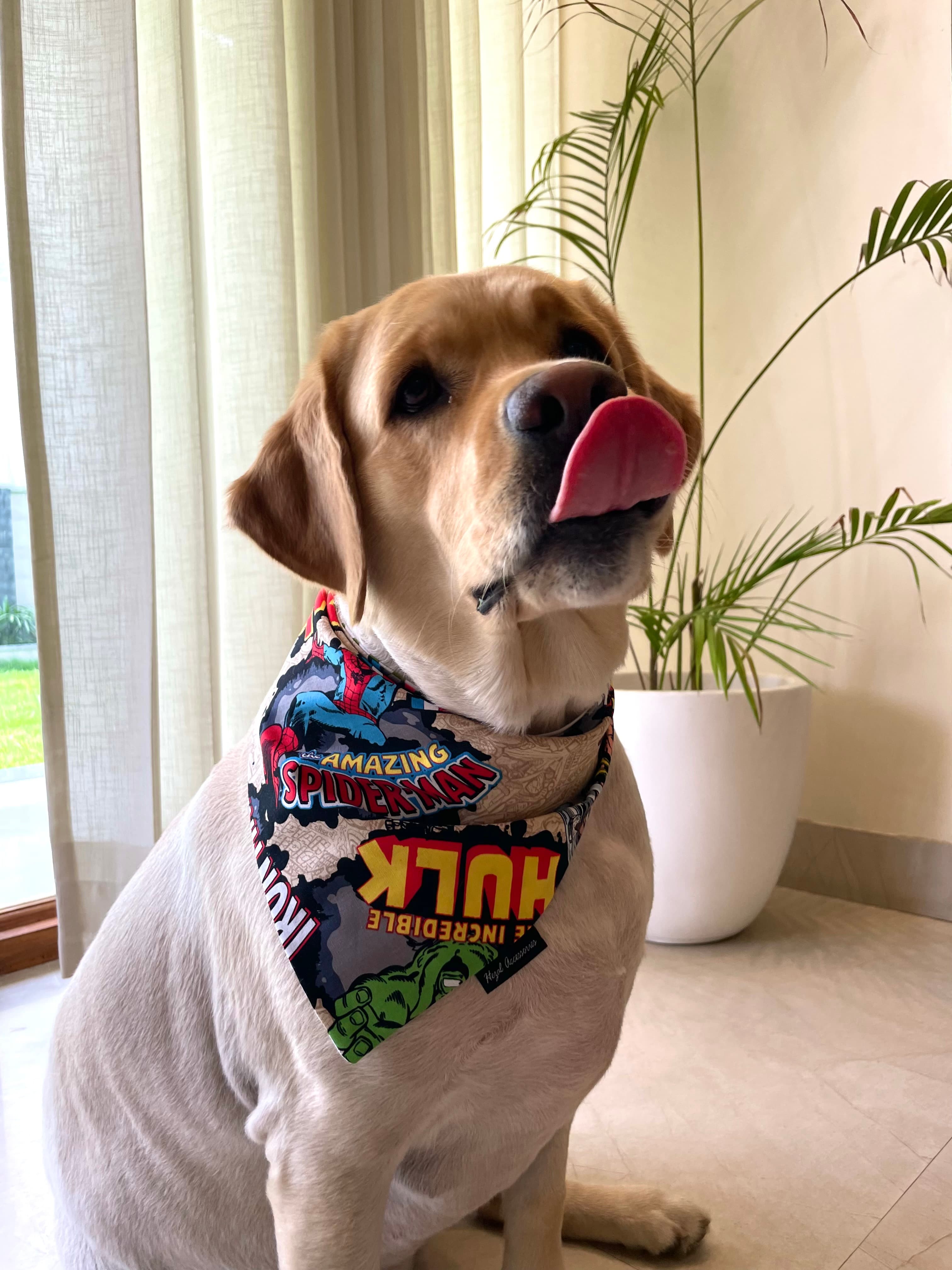 Marvel tie on bandana 