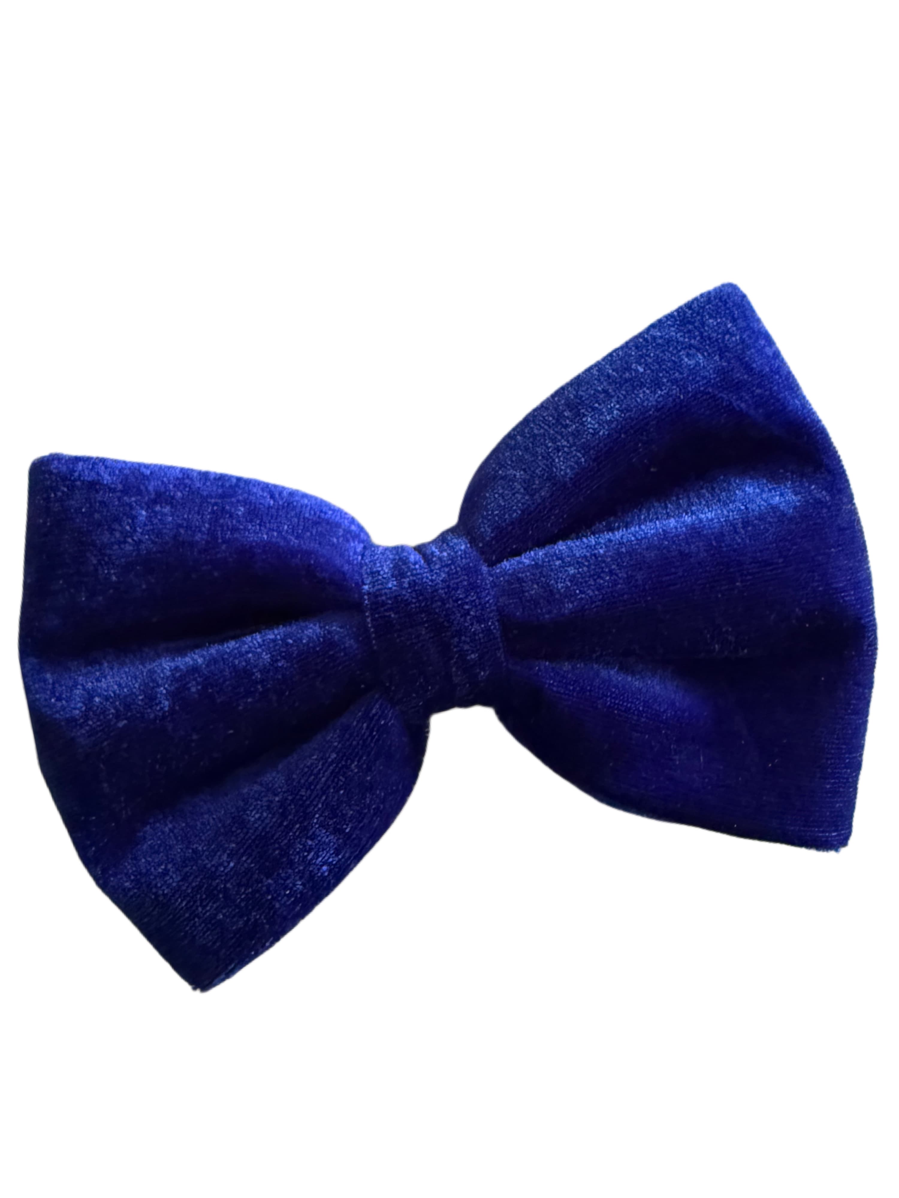 Sapphire Velvet Bow Tie  image 3
