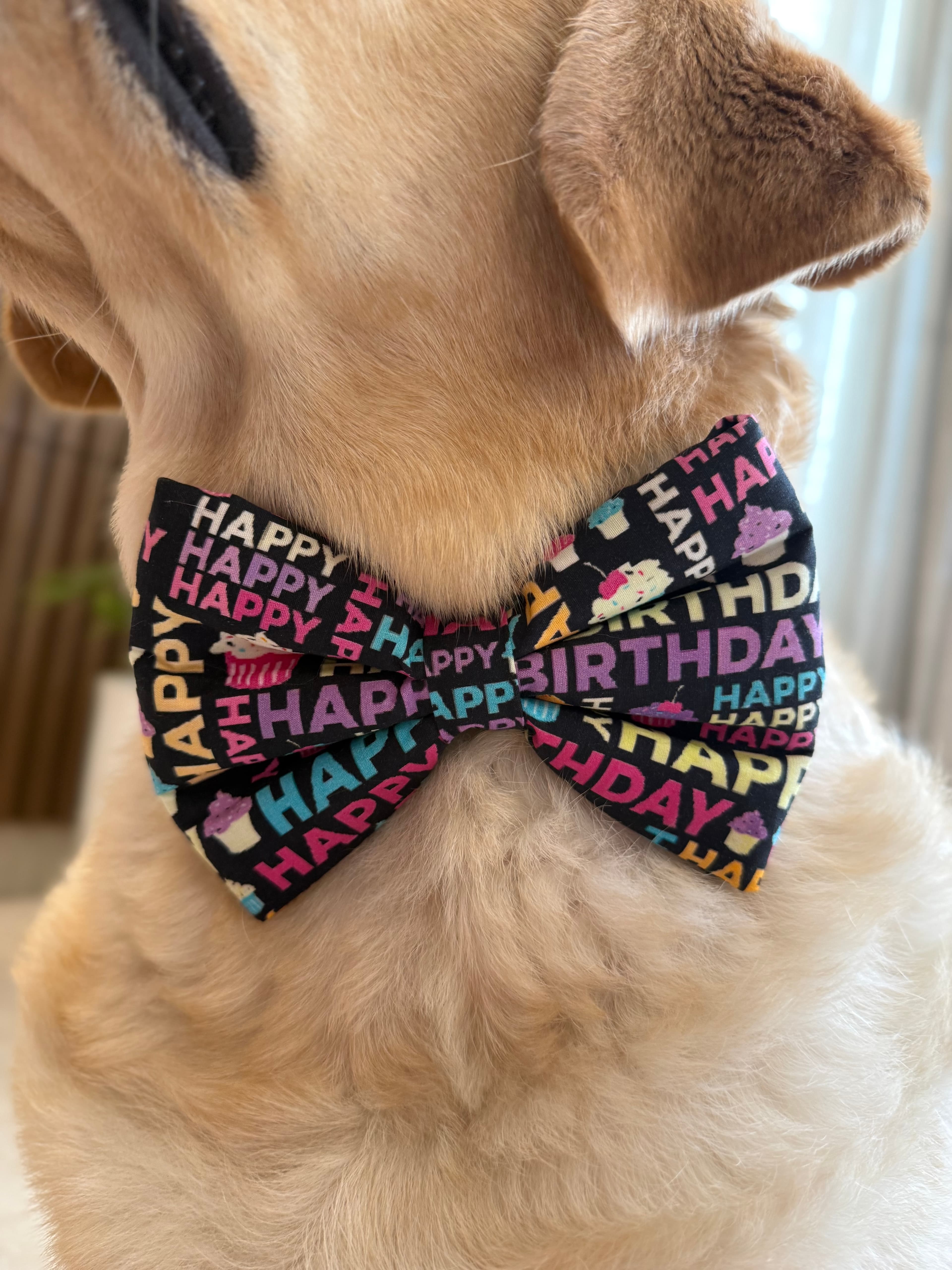 Cupcake Birthday Bow Tie image 3