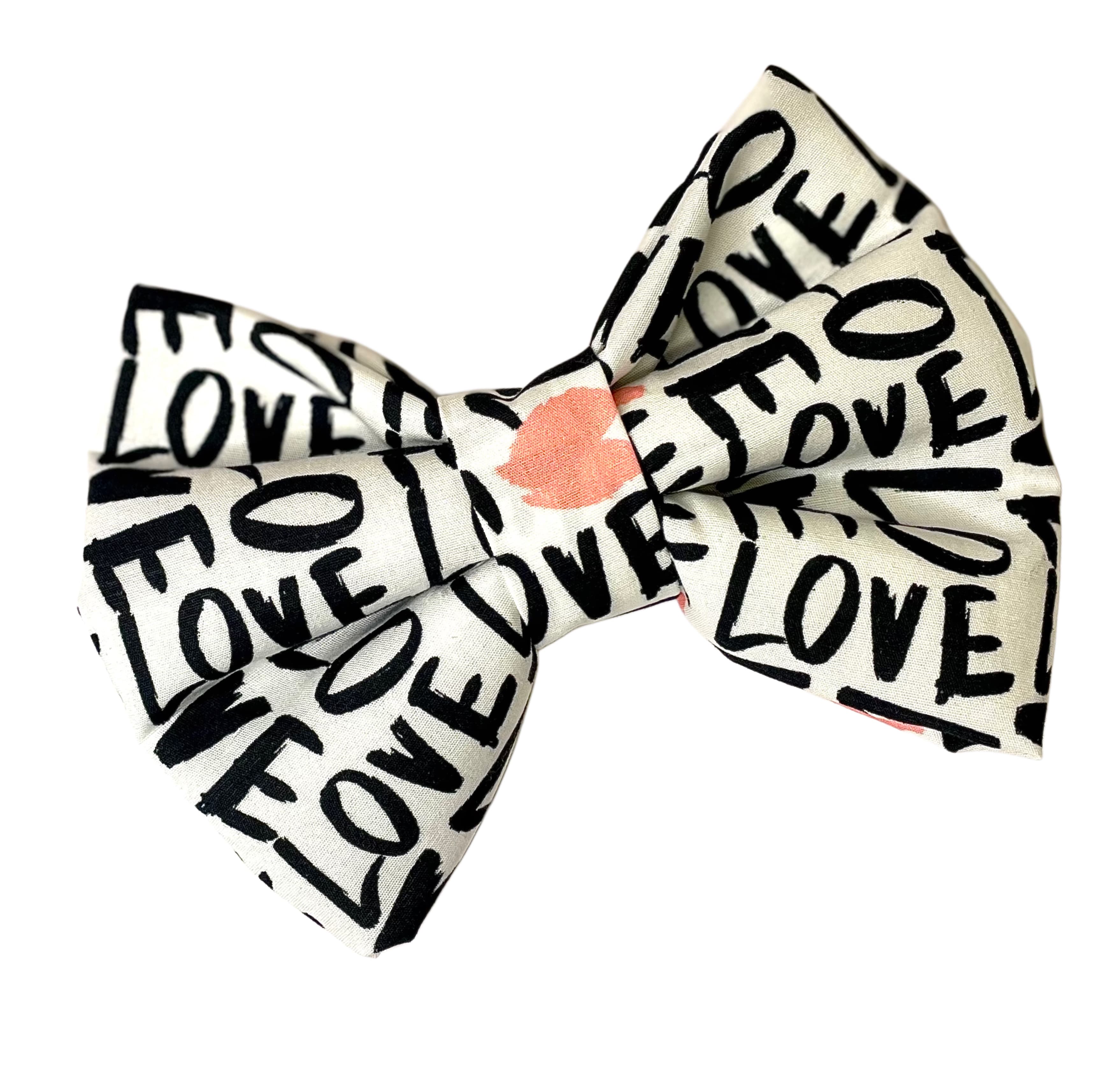Love Script Bow Tie